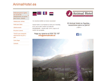 Tablet Screenshot of animalhotel.es